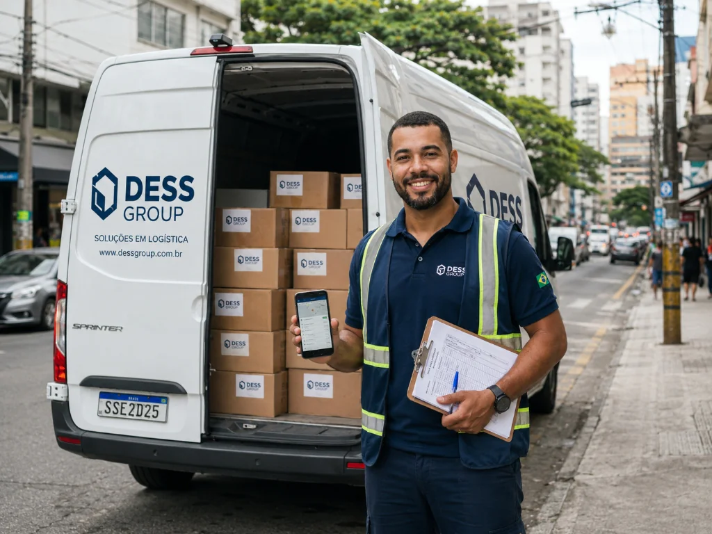 Motorista parceiro DESS Group
